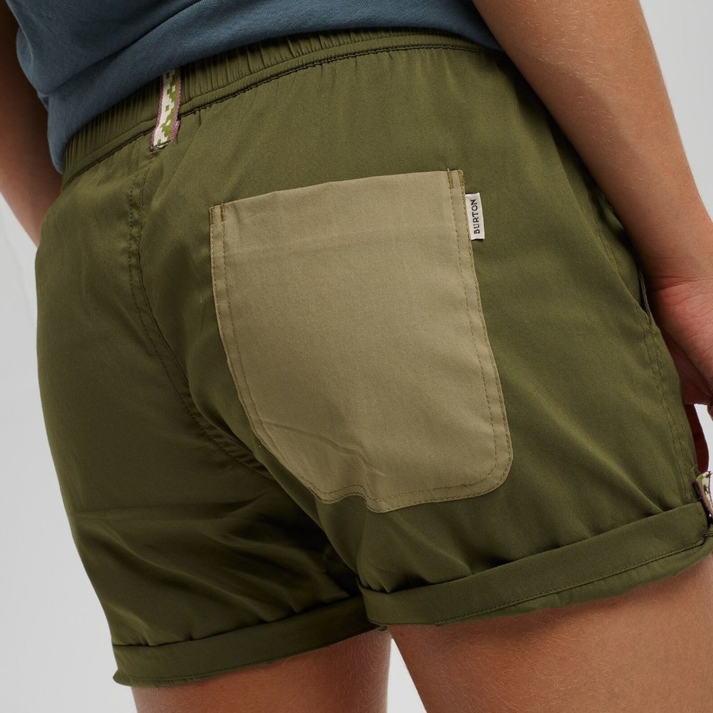 NWOT Burton Durbable Goods WB Joy Shorts Green - Picture 5 of 12